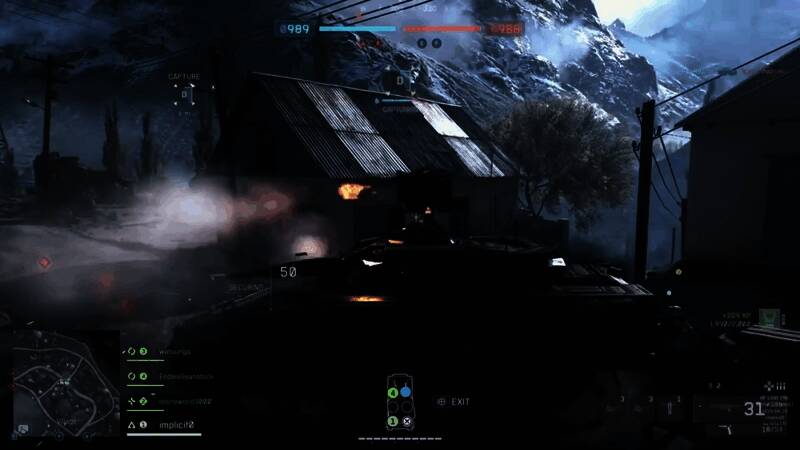 《战地》新作高清战斗场景，空中载具激战正酣