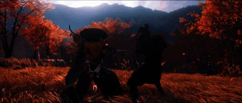 游戏内多种武器战斗画面，角色手持不同武器进行激烈对抗