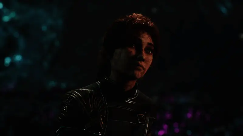 《光与影：33号远征队》游戏封面艺术图，展现主角团穿越神秘遗迹的场景