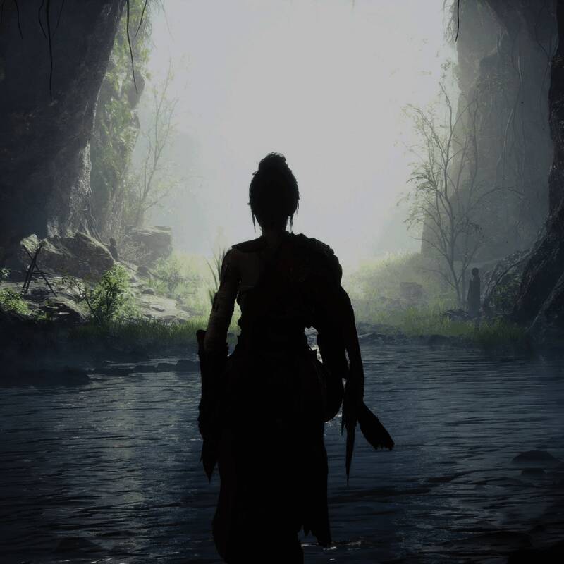 《明末：渊虚之羽》女主角身穿清凉服装的游戏截图，展现独特美学风格