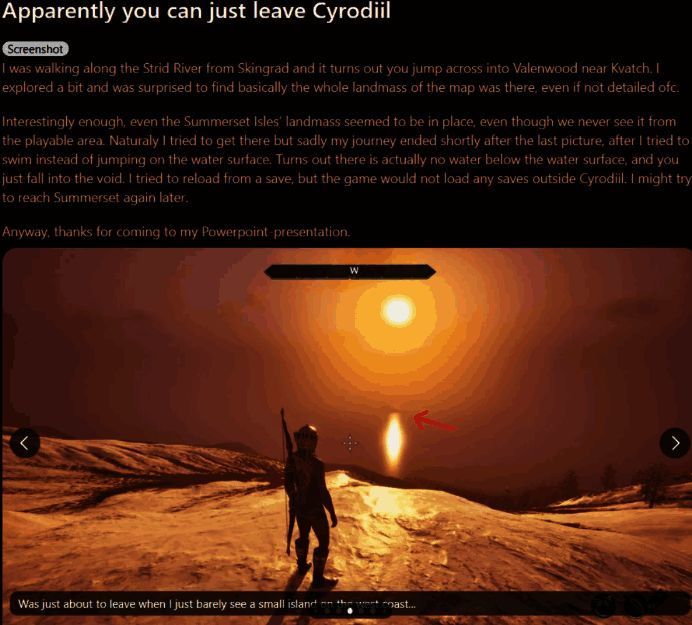 玩家站在地图边界外，身后是熟悉的空气墙结构