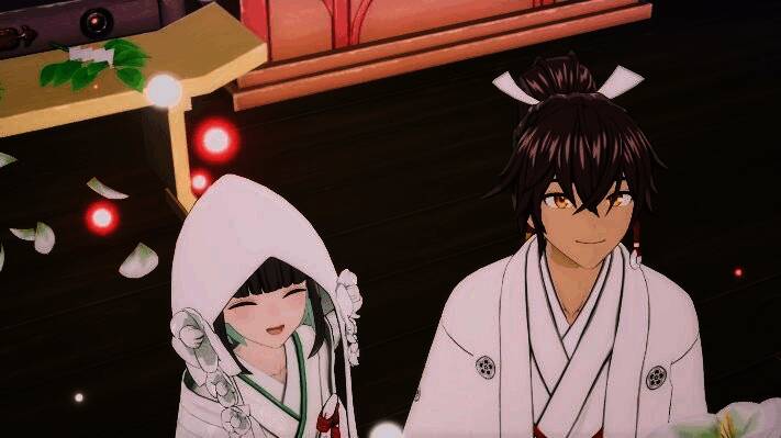 结婚系统界面截图，展示多位可攻略角色形象