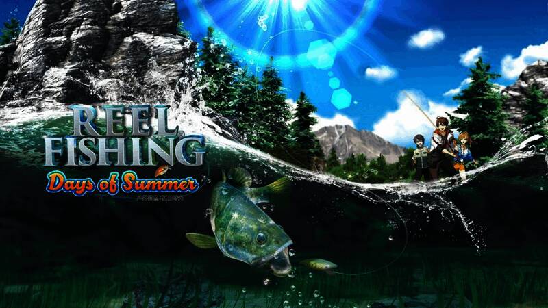 户外钓鱼：夏日时光游戏界面，展示钓鱼玩法细节