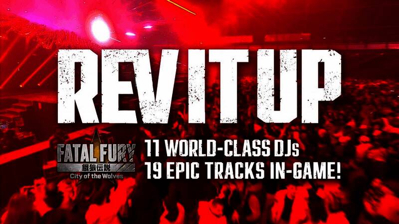 DJ联名合作海报，多位DJ与游戏角色并列展示