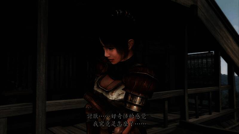 游戏场景截图，主角持武器站立于战场中央