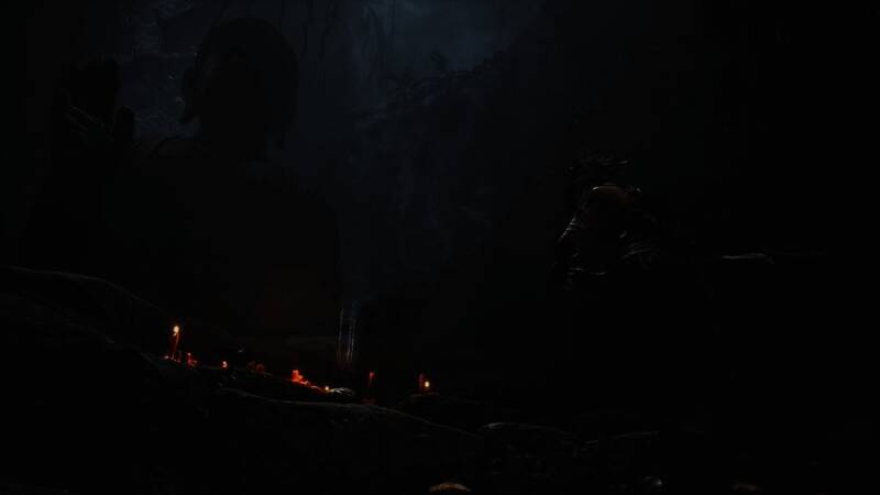 《明末：渊虚之羽》女主角立绘展示，身着古风战衣，神情坚毅