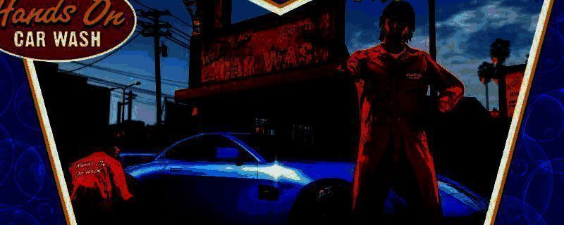 GTAOL洛圣都国际机场场景，玩家角色与NPC对话中准备购买新资产