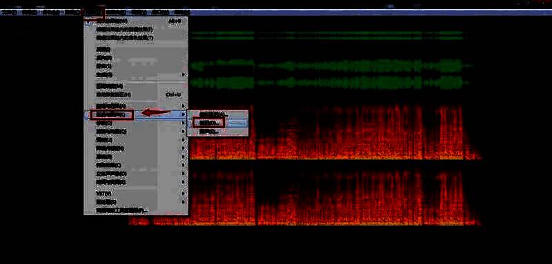 Adobe Audition效果菜单，显示延迟与回声选项