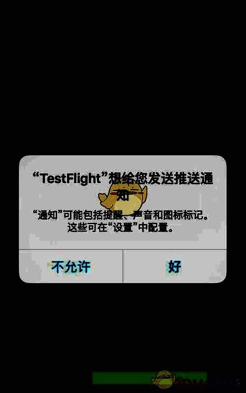 TestFlight测试邀请邮件示意图，展示邮件内容及操作指引