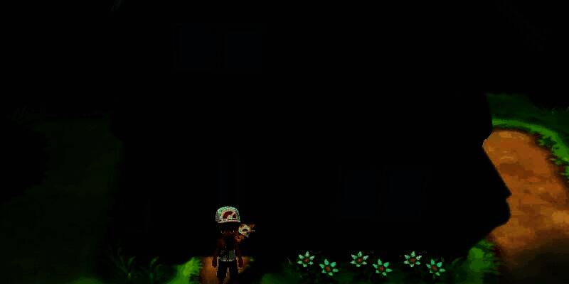 Let's Go皮卡丘伊布主角家中阳台视角，阳光洒落木地板，皮卡丘趴在沙发上