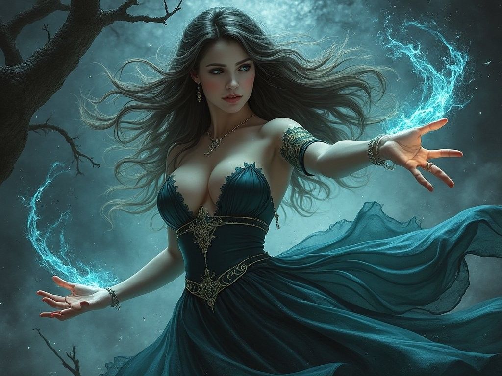 网友晒出Grok生成女巫图，强调动作与构图一致性