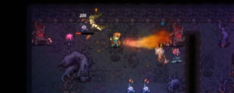 《地心归途》中巨兽Boss在地图上的特殊标记，红色巨型轮廓图标十分醒目