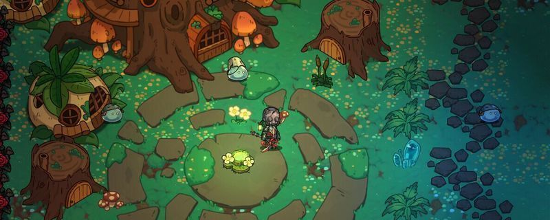 《地心归途》游戏界面展示某一层地表布满矿石与岩石的地形图，玩家角色站在中央准备挖掘