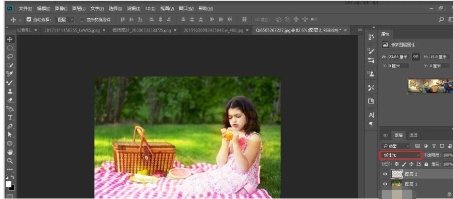 最终成图效果展示，阳光洒落在建筑表面，光影交错极具电影质感