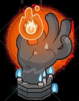 充能塔特写画面，塔身散发蓝色能量波动，地面有符文亮起，充满科技感与魔法融合的氛围