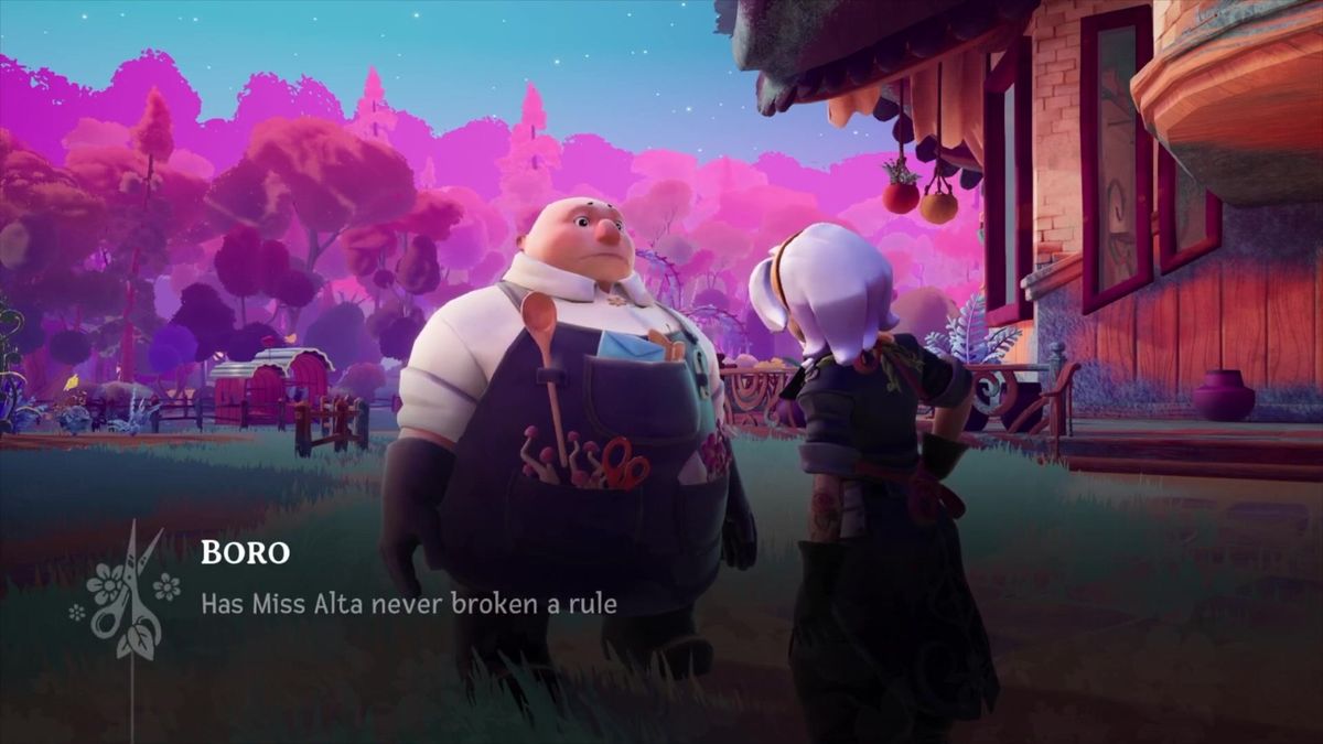 夜晚茶店内灯光温暖，空荡座位暗示刚刚结束的对话