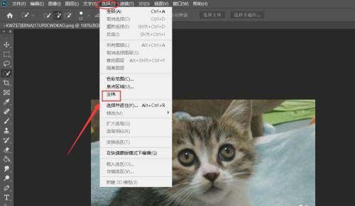 Photoshop中为主角添加白色描边特效的详细操作界面