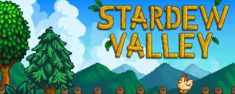 星露谷物语未清理状态下的农场地图，杂草丛生但充满改造潜力