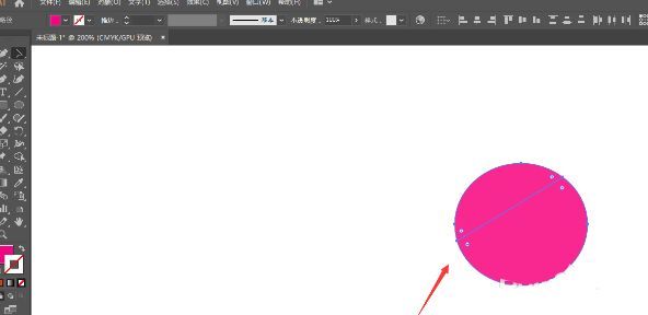 分割完成后底层图形被切割成多个独立片段的效果图