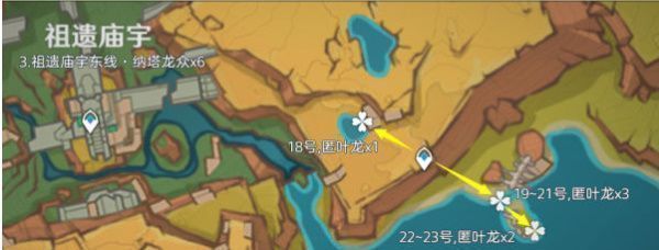 祖遗庙宇东南侧海边龙兽位置，靠近水域边缘，环境清幽