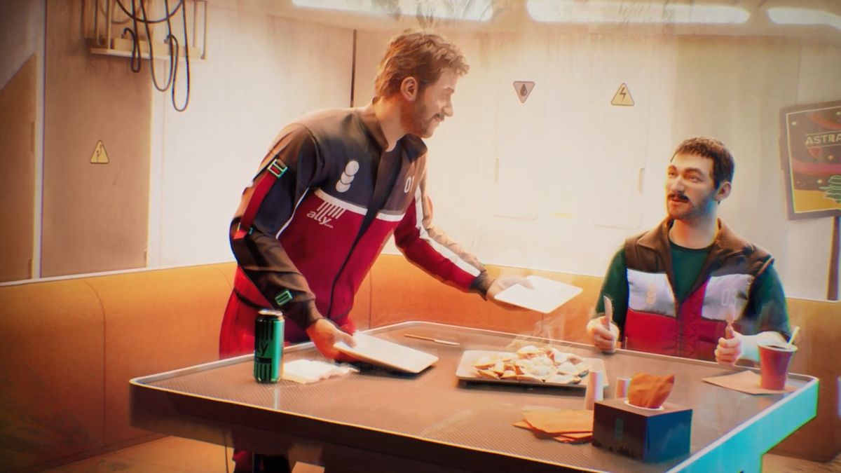 主角与多个分身对峙的场景，不同分身穿着各异，表情情绪分明