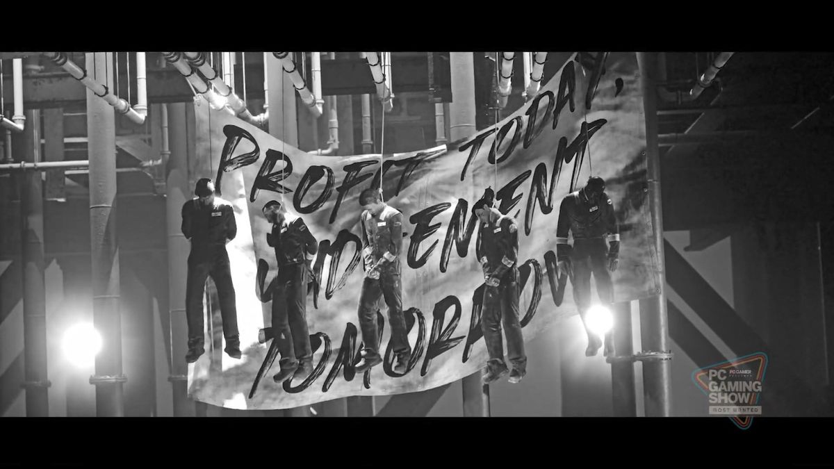 战术小队在控制室内谨慎搜索，夜视仪视角下敌人轮廓清晰可见