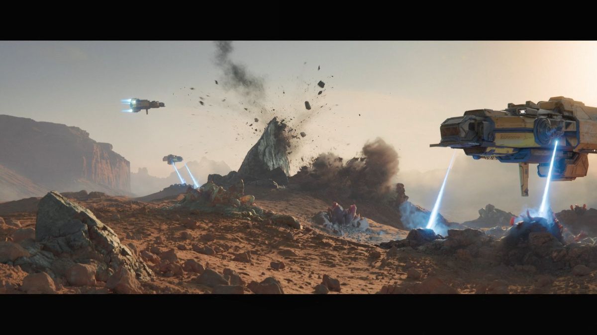 《星际征程》飞船设计界面，玩家可自定义船体结构与功能模块