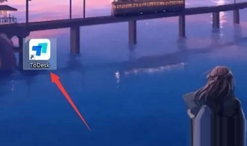 ToDesk登录后主界面，右侧显示高级设置按钮位置