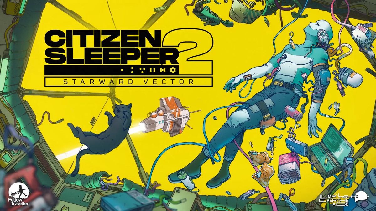 两名船员在休息区交谈，背景有植物生长箱和旧照片