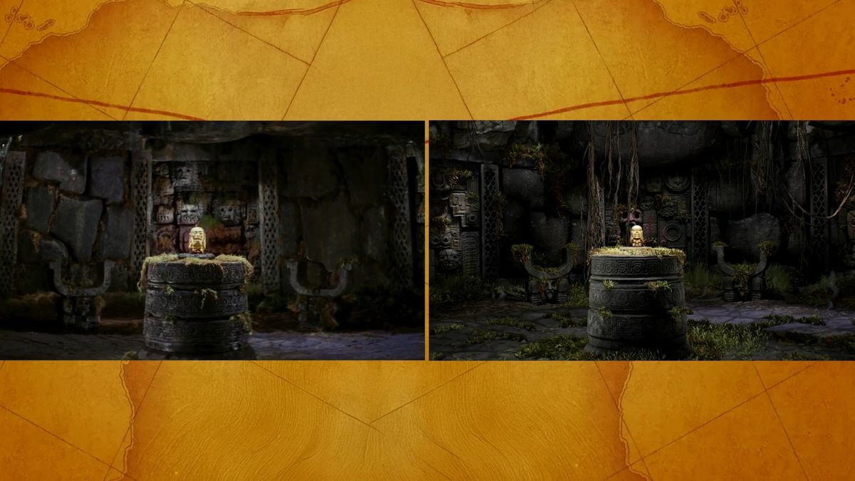 琼斯翻滚躲避机关，动作流畅且节奏精准