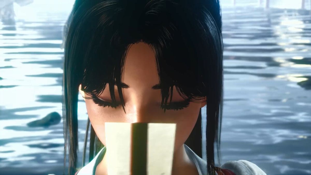 舞在战斗场景中回眸一笑，气场十足