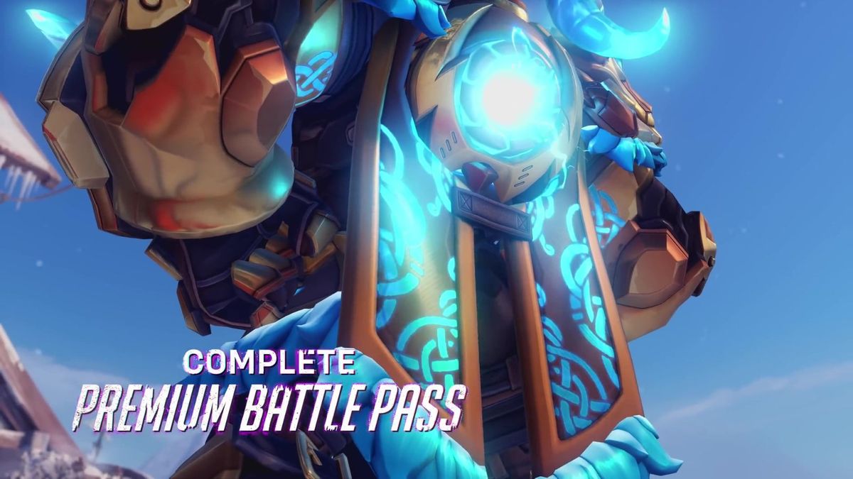 哈扎德与队友协同作战，释放大招封锁通道，敌方角色被困在碎片区域