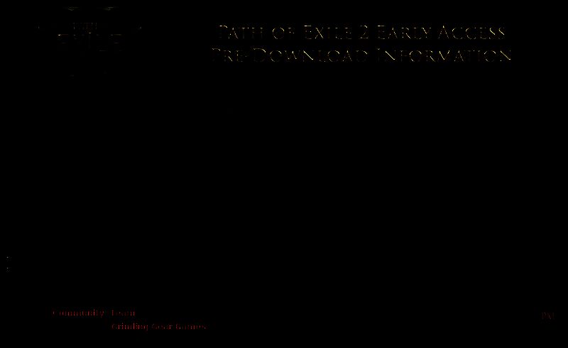 《流放之路2》创始人包内容展示图，列出包含的限定皮肤、头像框及扩展仓库格等奖励项目