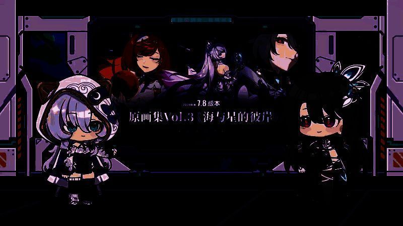 原画集封面展示，《海与星的彼岸》精美封面设计，背景为星空与岛屿的梦幻组合