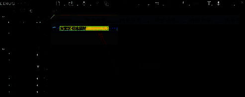 Edius时间线上两段视频已导入，主视频被拖拽至2V轨道