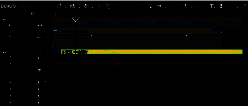 1VA轨道上的背景视频与2V轨道视频叠加，展示淡入效果的实际呈现