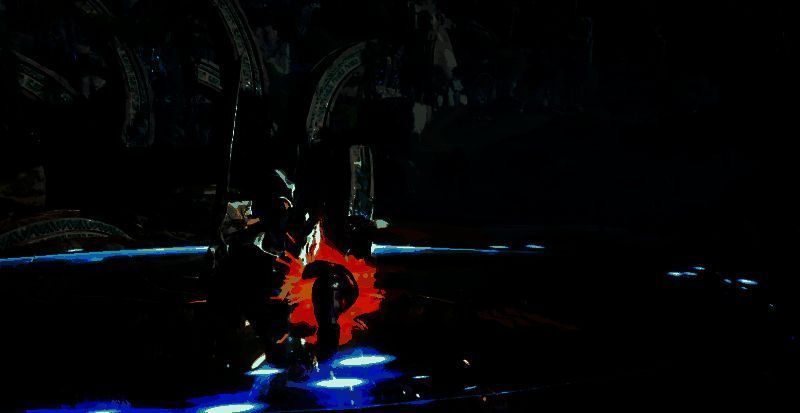 玩家在战斗中释放天赋强化技能，画面显示技能特效增强与伤害数值提升