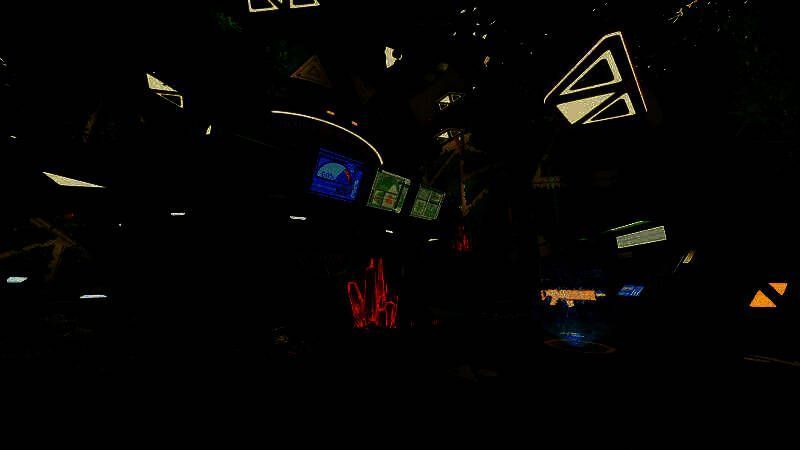 游戏内战斗场景俯视视角，主角在机械走廊中穿梭，周围敌人被爆炸掀飞