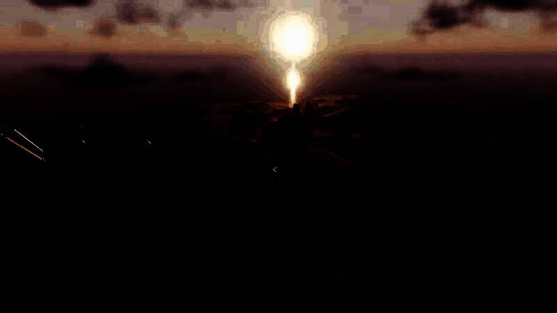 科技树界面局部，展示推进器升级路径与新型飞行模块预览