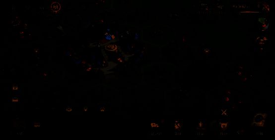 游戏大地图界面展示双阵营四线路布局，不同颜色标识进攻路径，战略分区清晰明了