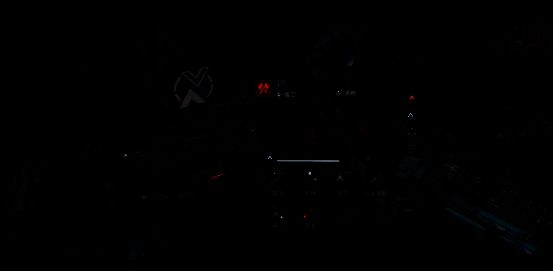 游戏界面展示‘模拟演习数据处理装置’的图标与说明，背景为星空战场