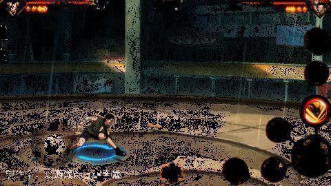 灰丸三兄弟未命中敌人时的技能收尾过程，三只忍犬各自停下