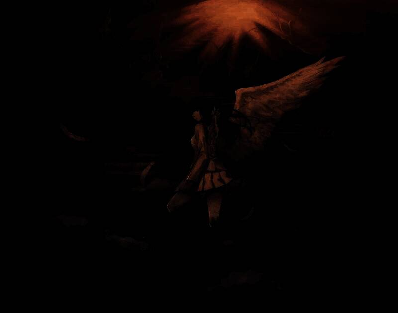 《天之少女》Steam商店页面截图，展示游戏主视觉图，一名少女立于雪中，背景为阴沉天空与古老建筑，整体氛围神秘而忧伤