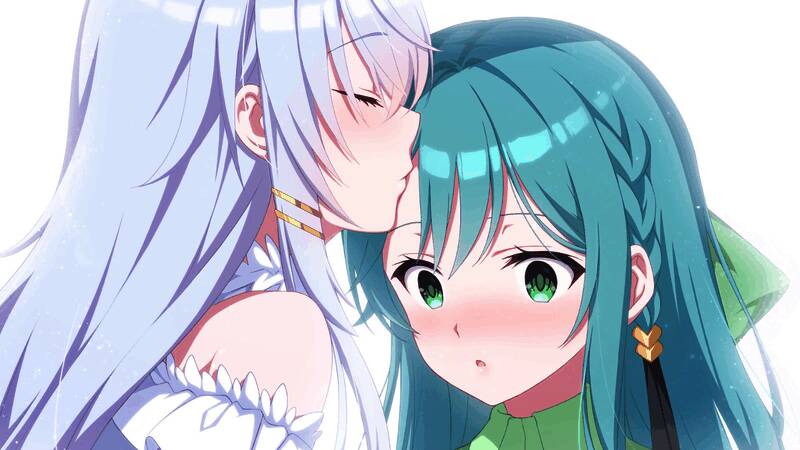 尤莉西娅深夜在密室研究骸骨的场景，烛光摇曳，桌上摆满诡异实验器具