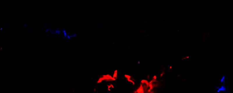 熔铁恶魔BOSS在昏暗场景中挥舞巨锤的战斗画面，周身泛起蓝色能量光效，地面裂痕遍布，氛围极具压迫感