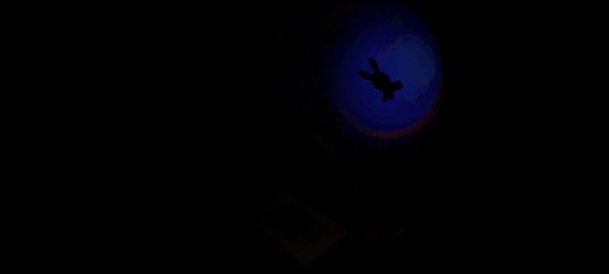 放假之梦技能动画演示，角色跳跃中释放彩色光波，背景闪烁霓虹灯效