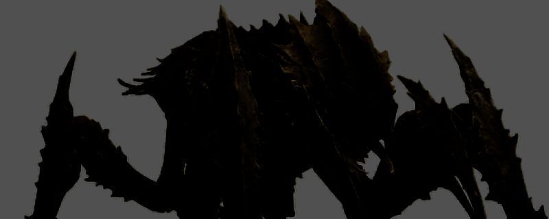 《绝地潜兵2》中武斗虫成群结队前进，身体呈灰黑色甲壳状，头部明显突出，背景为荒凉外星战场