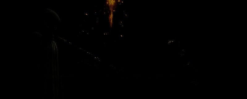 《艾尔登法环：黑夜君临》游戏界面展示卢恩与暗痕资源获取说明，背景为昏暗的交界地场景