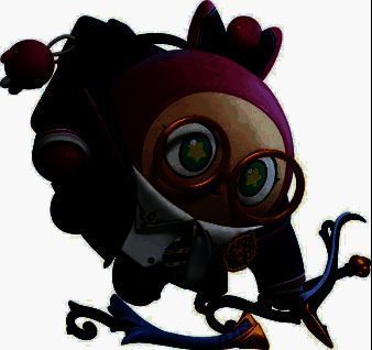 蛋小粉身穿学院新星时装正面展示，佩戴眼镜，手持魔法书