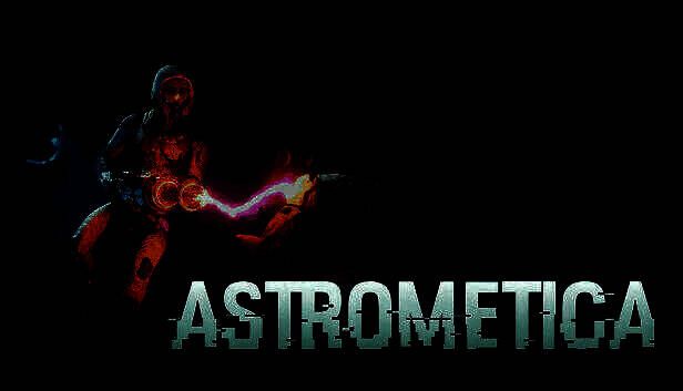 《天文科学》游戏主视觉图，展现漂浮在宇宙中的应急舱与远处的小行星带，背景星光璀璨，充满科幻氛围